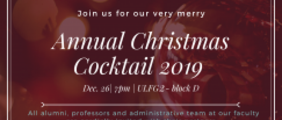 Annual Christmas Cocktail 2019