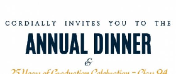 Annual Dinner (Rescheduled)