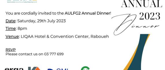 AULFG2 Annual Dinner 2023