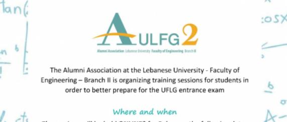 AULFG2 training sessions for entrace exam 2020-2021