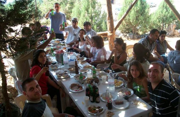 Outing at La Reserve Afqa